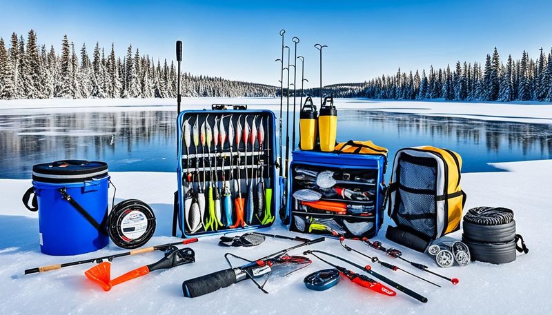 Landing the Big Catch in Canada's Thrilling Ice Fishing Winter Escapade in Canada